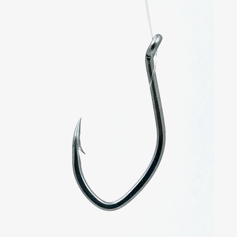 brominated vegetable oil tiny fish hooks Blue UV Sickle Hooks – Angler Innovations