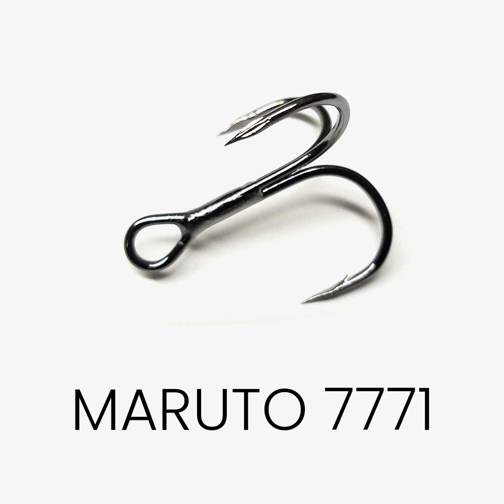 #7771 TREBLE HOOK Forged Cutting Point Treble