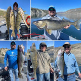 8832TUE sickle hooks tackling some of the Columbia River's finest sport fish!