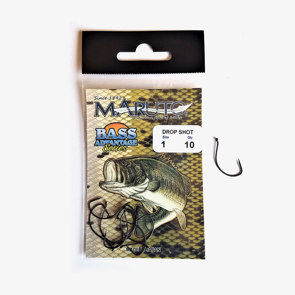 Bass Advantage Drop Shot Hook by Dohitomi & Co. Ltd., of Japan 1-6 pack