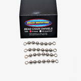 Bead Chain Swivels: standard length and extra-long sizes.