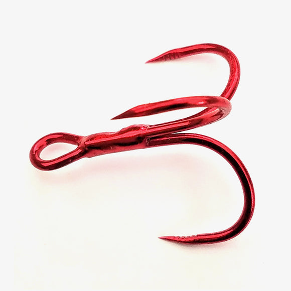 Barbless Treble in Red by Maruto of Japan
