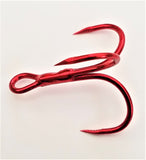 Barbless Treble in Red by Maruto of Japan