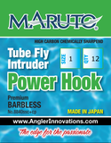 Barbless Bead, Tube Fly, and Intruder Hook