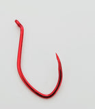 Barbless sickle hook: RED Maruto®